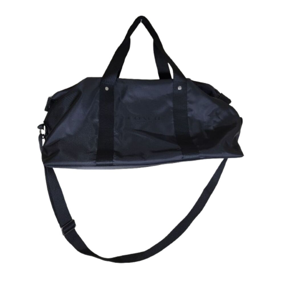 Coach Fragrance Black Duffle Bag